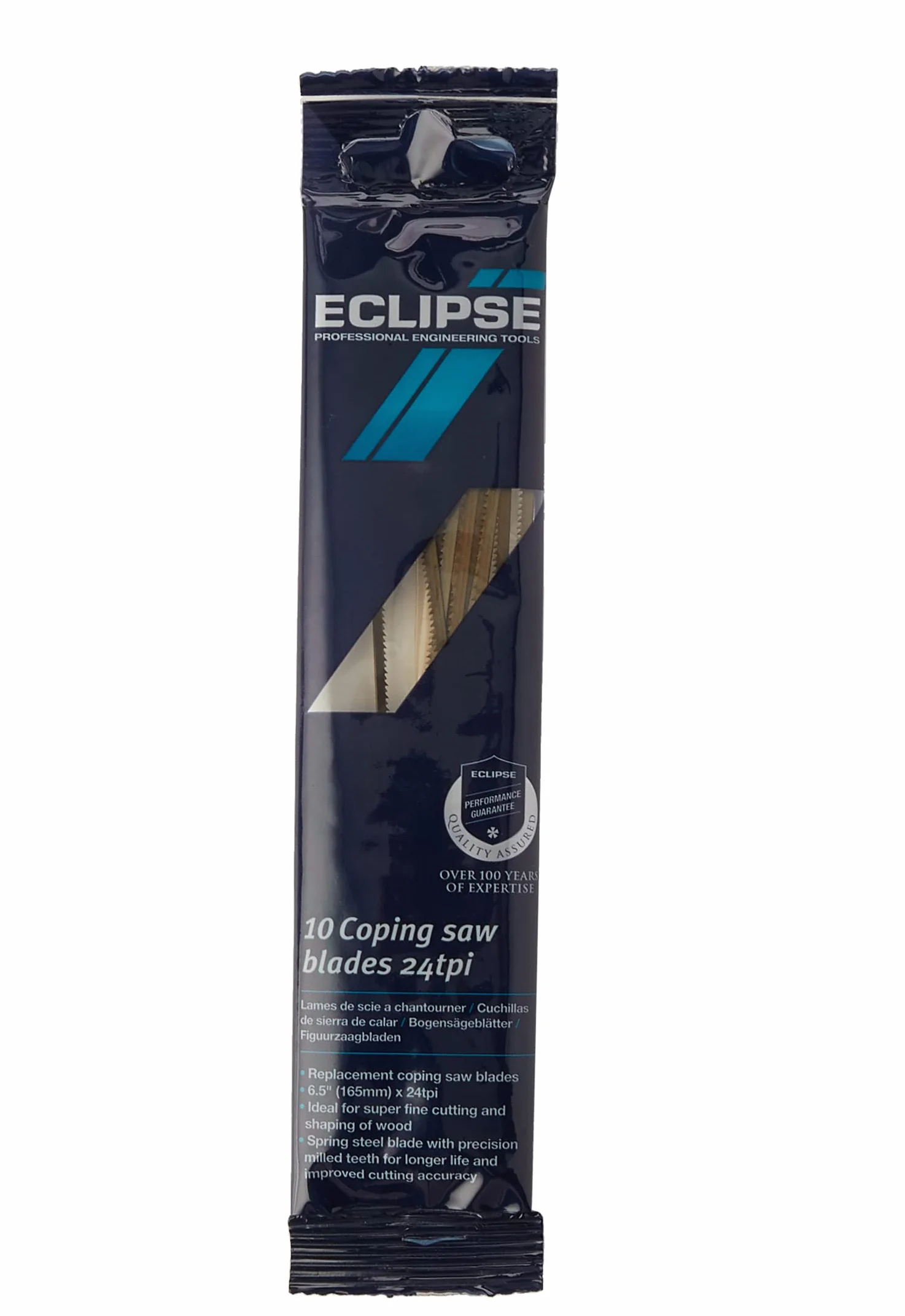 Brzeszczoty do Piły ECLIPSE 71-Cp24R 24Tpi 10 Szt. Czarne