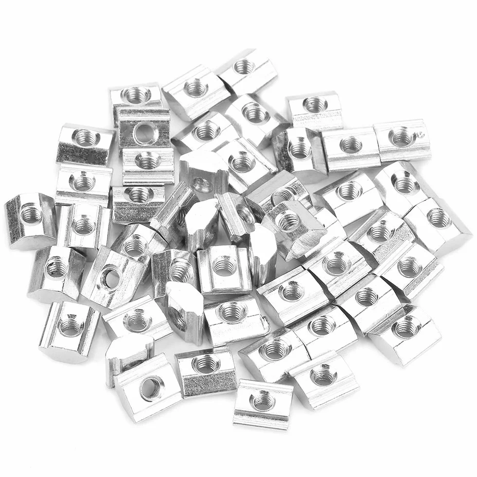 Nakrętka ślizgowa M3 T-Slot Tee T-Piece ze stali węglowej do profilu aluminiowego 2020 Slot 6mm