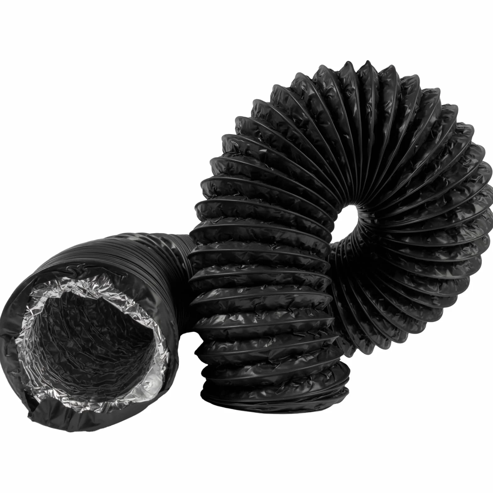 Wąż wentylacyjny HVAC 4-warstwowy 10 cm x 3 m czarny
