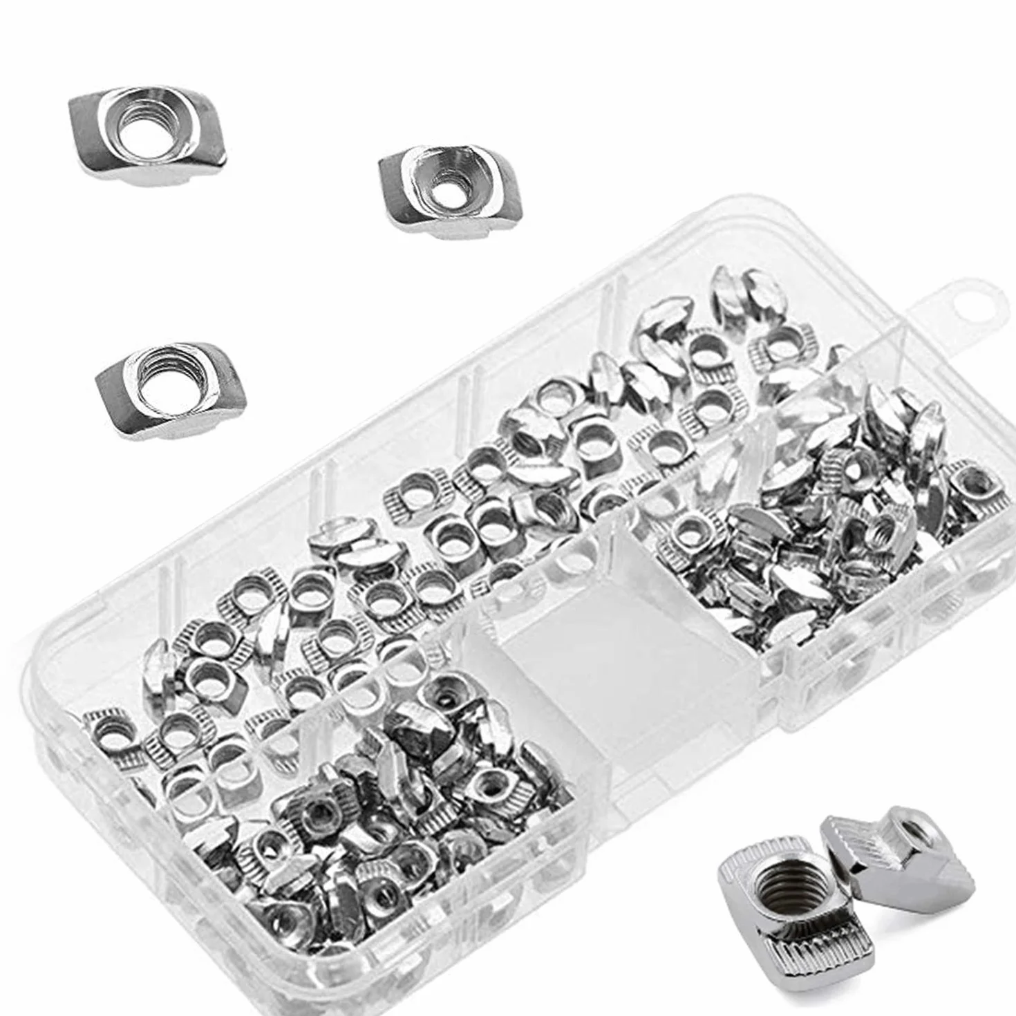 Nakrętki T M3/M4/M5 T-Nut ze stali węglowej ocynkowane do aluminiowego profilu