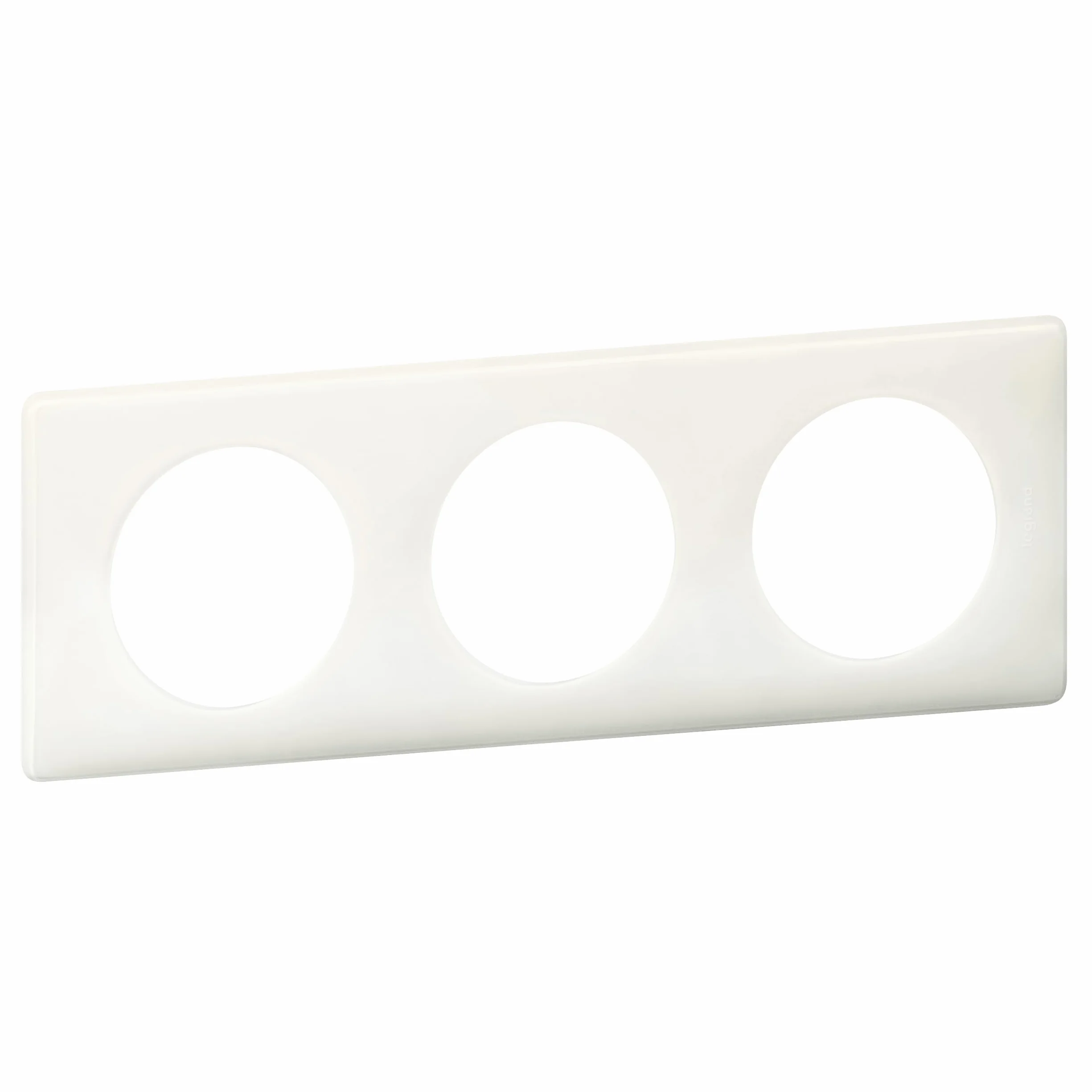 Legrand 066633 Płyta Céliane lakierowana, 3 stacje, wykończenie białe