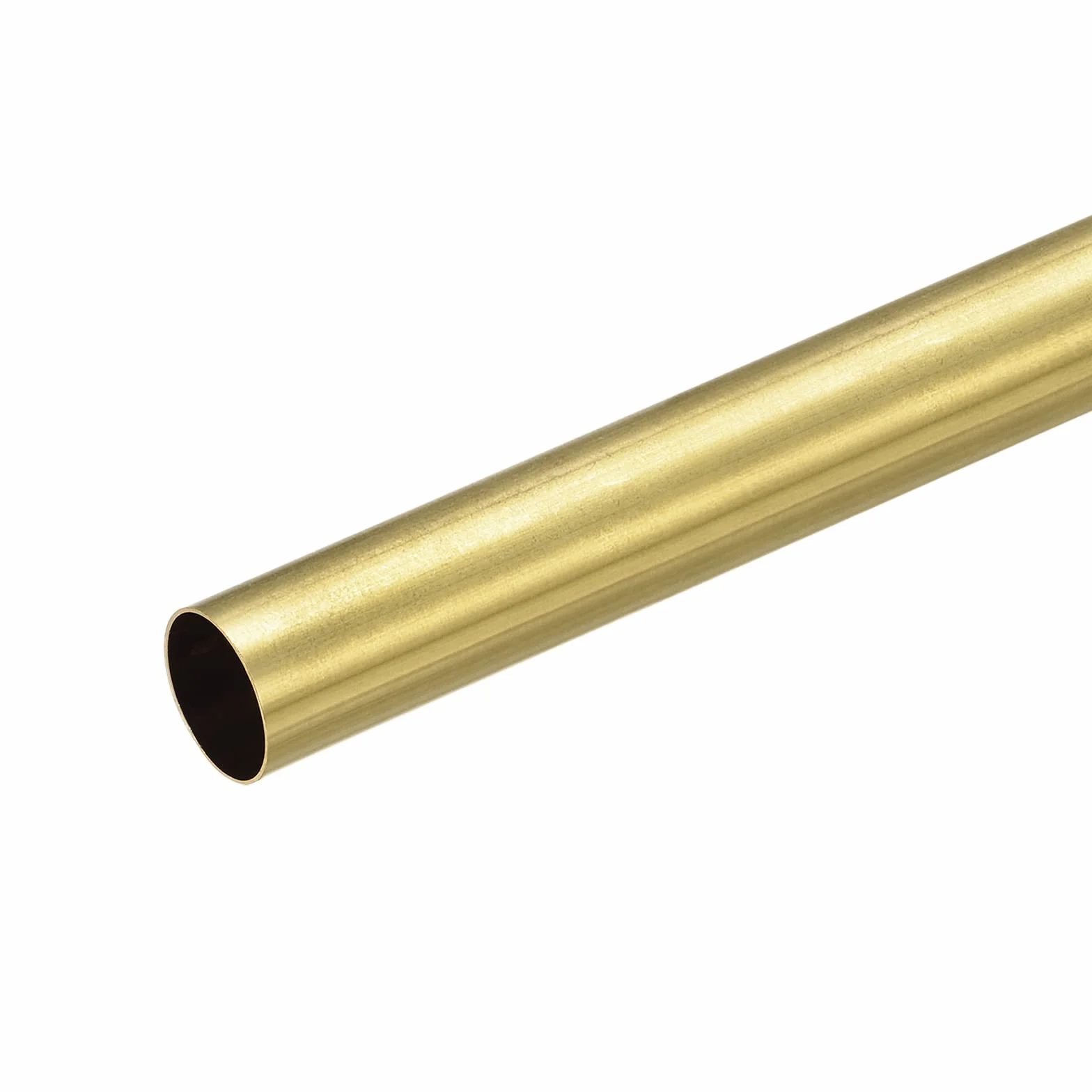 Mosiężna rura okrągła 16 mm średnica zewnętrzna 0,5 mm grubość ścianki 200 mm długość